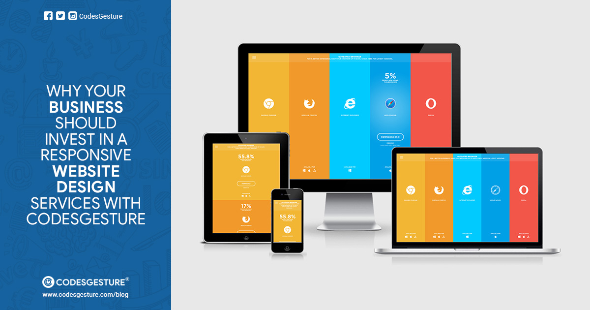 Why Your Business Should Invest In A Responsive Website Design Services With Codesgesture