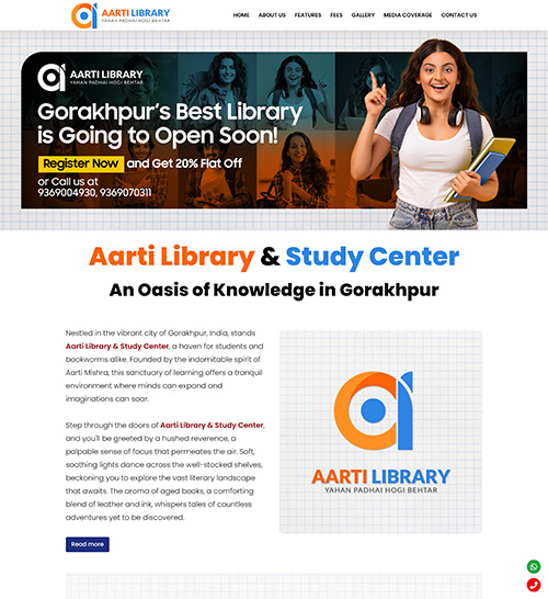 Library website designer Gorakhpur, Best library website Gorakhpur, Library management system Gorakhpur, Digital library Gorakhpur, Library automation Gorakhpur, Library website design, Digital library platform, Online library catalog, Library management system, Library automation software